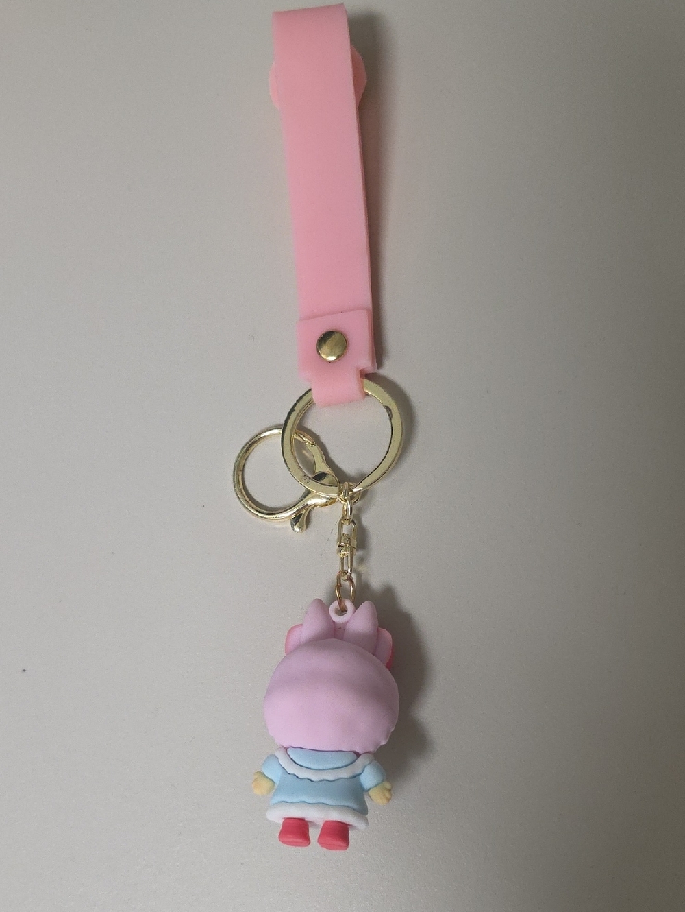Pink Labubu Keychain - Picture 3 of 3